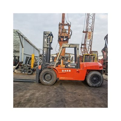 2012 Heli 10Ton Дизельный вилочный погрузчик с емкостью 10000 кг и длиной рутинной вилки