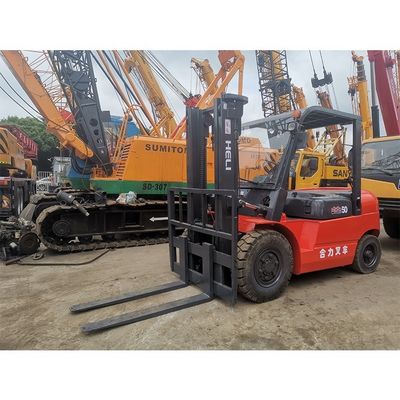 Использованный LONGHUA HELI50 5 т 3000 фунтов cpqd30 Вилка Длина рутинный Внутренний двойной топливный бензиновый газовый двигатель
