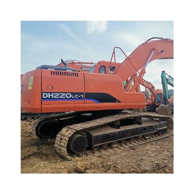 Daewoo 220lc-7 300 420 Использованный экскаватор Doosan 220 из Южной Кореи с 4m3 ведро
