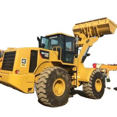 Подержанный CAT966H передний загрузчик оригинальный двигатель Машина вес 60000 150000 кг для продажи