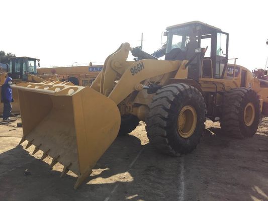 Подержанный CAT966H передний загрузчик оригинальный двигатель Машина вес 60000 150000 кг для продажи