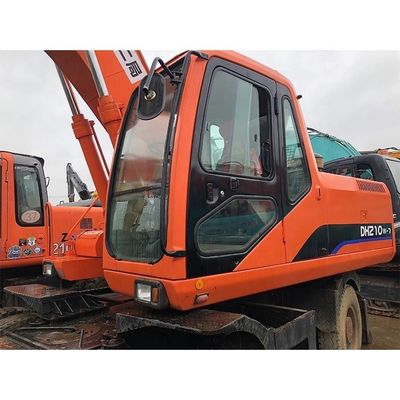 2020 Использованные экскаваторы Doosan DH210W-7 Колесные экскаваторы из Кореи Оригинальный двигатель Doosan