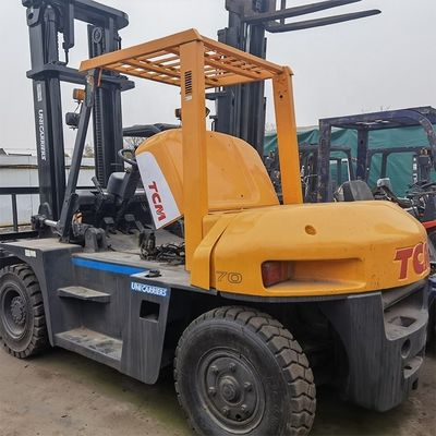 Длина рутинной вилки Использованная FD70 TCM 7T вилочная погрузка 3T 5T 10T 20T Tcm вилочные погрузки оригинальная Япония