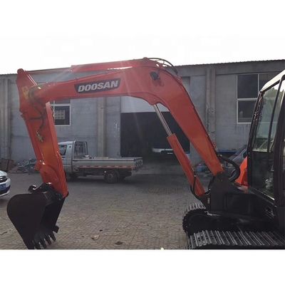 Южная Корея Использованный Doosan DH60-7 60 60DX Маленький мини экскаватор с оригинальным гидравлическим насосом