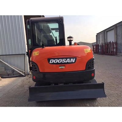Южная Корея Использованный Doosan DH60-7 60 60DX Маленький мини экскаватор с оригинальным гидравлическим насосом
