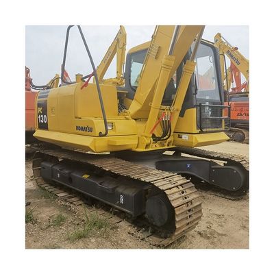 Оригинальный двигатель 13TON Использованный мини экскаватор Komatsu PC130-7 PC120 PC130 с гидравлическим пальцем