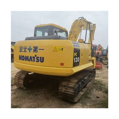 Оригинальный двигатель 13TON Использованный мини экскаватор Komatsu PC130-7 PC120 PC130 с гидравлическим пальцем