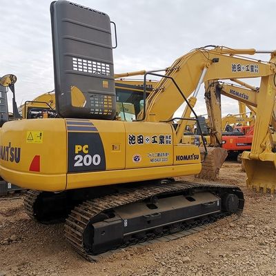 20 тонн Использованный экскаватор Komatsu Pc200-эксплуатационный экскаватор 2001-4000 часов
