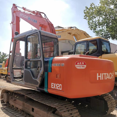 Японская экскаваторная машина Hitachi Ex120 ZX120 с рабочей массой 12 тонн