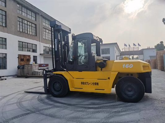 Высококачественный Komatsu FD160 с дизельным двигателем и 1150 мм длиной вилки