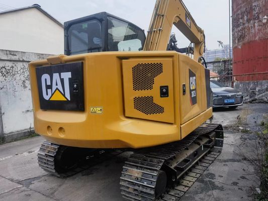 Использованный экскаватор CAT 307.5 с оригинальным гидравлическим клапаном и резиновыми треками из Японии