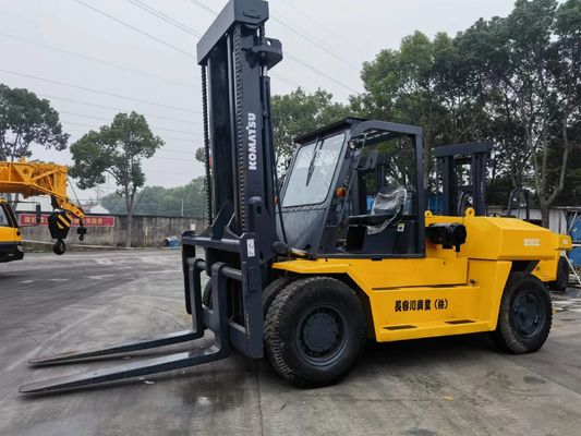 Komatsu 100% Япония Оригинальный FD200 20-тонный подержанный вилочный погрузчик с шириной вилки 550 мм