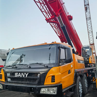SANY STC800 80 тонн Мобильный автомобильный кран Используемая строительная машина Всеповерхностный мобильный кран