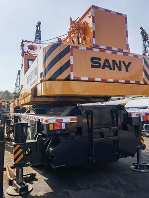SANY STC800 80 тонн Мобильный автомобильный кран Используемая строительная машина Всеповерхностный мобильный кран