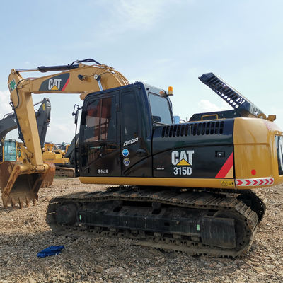2001-4000 Рабочее время CAT 315D Средний большой экскаватор 15 тонн Используемый экскаватор с ползучей ручкой