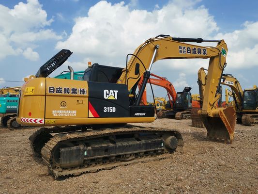 2001-4000 Рабочее время CAT 315D Средний большой экскаватор 15 тонн Используемый экскаватор с ползучей ручкой