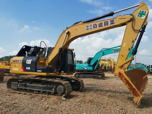 2001-4000 Рабочее время CAT 315D Средний большой экскаватор 15 тонн Используемый экскаватор с ползучей ручкой