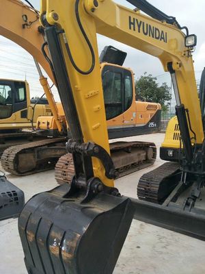Hyundai 60-7 Crawler Excavator Использованная строительная техника с низким рабочим временем