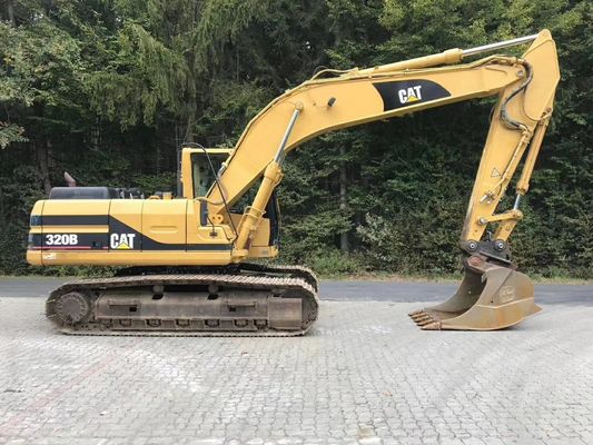 Подержанные подержанные CAT 320 320B Crawler Caterpillar Excavator 1M3 Bucket Capacity Диагностические инструменты