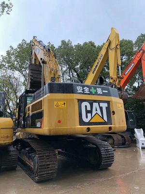 Использованный экскаватор CAT 345D с оригинальным гидравлическим цилиндром и рабочими часами 2001-4000
