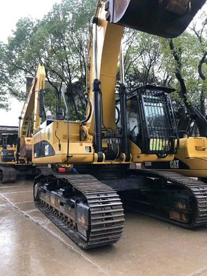 Использованный экскаватор CAT 345D с оригинальным гидравлическим цилиндром и рабочими часами 2001-4000