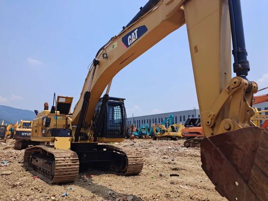 Низкие рабочие часы Использованный гидравлический экскаватор CAT 349D 49TON с оригинальным двигателем