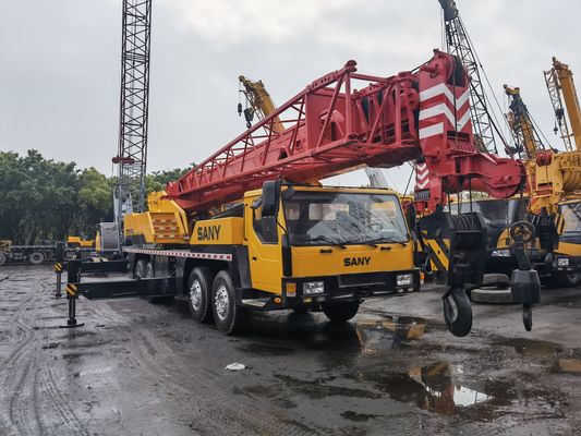 50 тонн использованный грузовик кран Sany Stc500 вторая рука гидравлический мобильный кран по доступной цене