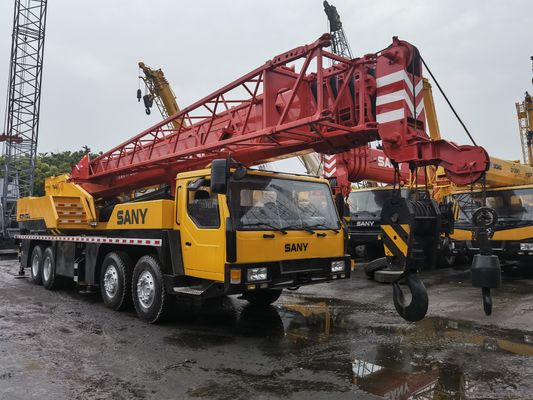 50 тонн использованный грузовик кран Sany Stc500 вторая рука гидравлический мобильный кран по доступной цене