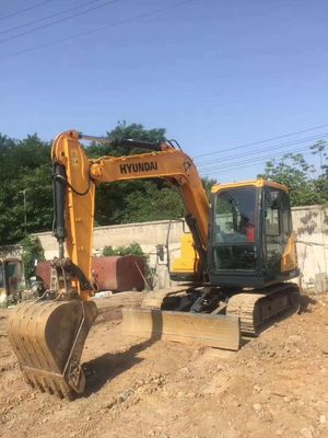 4м3 вместимость ведра Бутик HYUNDAI 75 Экскаватор ползучий Использованные строительные машины