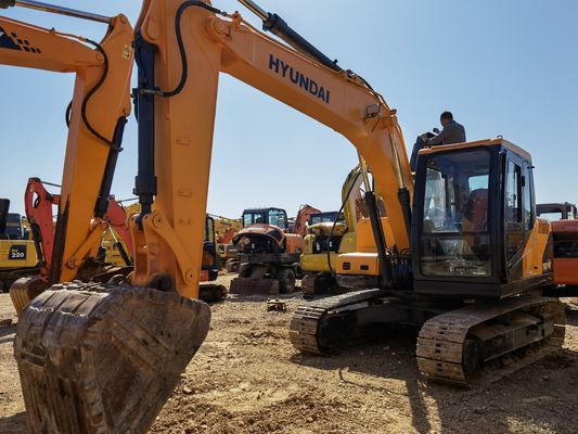 Оригинальный экскаватор Hyundai 110 11тонный экскаватор Crawler в Шанхае