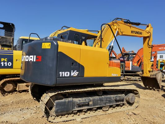 Использованный экскаватор Hyundai 110 11TON экскаватор с ползучей ручкой в хорошем состоянии оригинальный гидравлический насос