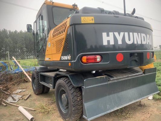 Hyundai 150W R150 R150-9 Экскаваторы оригинальные 15TON с оригинальным гидравлическим цилиндром