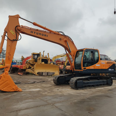 Подержанный экскаватор Hyundai 220-9s с рабочими часами от 0 до 2000 в Onghua в Южной Корее