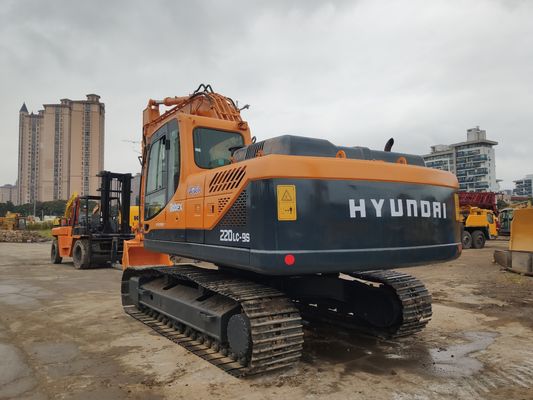 Подержанный экскаватор Hyundai 220-9s с рабочими часами от 0 до 2000 в Onghua в Южной Корее