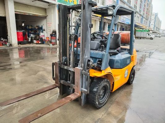 Ширина рутинной вилки Toyota Diesel 4 тонны с высотой подъема 6 м и японским двигателем