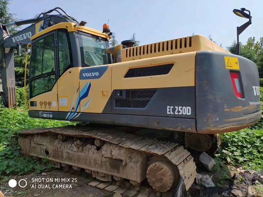 Использованный экскаватор Volvo EC250DL с рабочими часами 0-2000 и рабочей массой 25 тонн