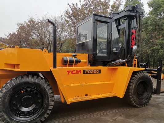 ТКМ 20 т дизельный вилочный погрузчик FD200 FD250 для тяжелых контейнеров в хорошем состоянии