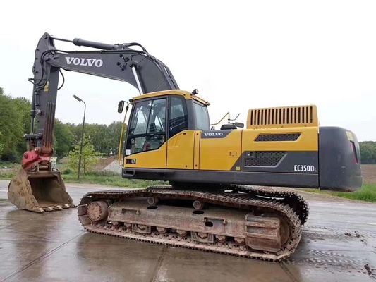 Оригинальный экскаватор Volvo Machinery EC350D вторых рук с низким рабочим временем в Шанхае