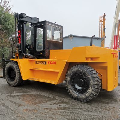 ТКМ 20 т дизельный вилочный погрузчик FD200 FD250 для тяжелых контейнеров в хорошем состоянии