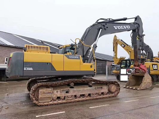 35000 кг масса машины Volvo EC350D экскаватор с другим гидравлическим насосом в Шанхае