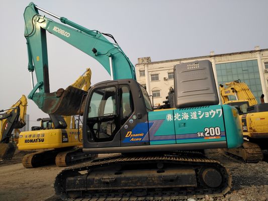 Кобелько SK200 экскаватор из Японии с 0-2000 рабочими часами и максимальной грузоподъемностью 3 тонны.