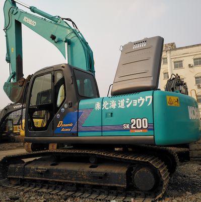 Кобелько SK200 экскаватор из Японии с 0-2000 рабочими часами и максимальной грузоподъемностью 3 тонны.