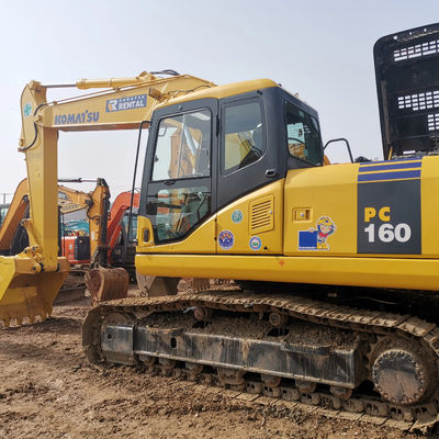 В хорошем состоянии подержанные экскаваторы KOMATSU PC160 с рабочей массой 16000 кг