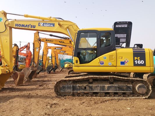 В хорошем состоянии подержанные экскаваторы KOMATSU PC160 с рабочей массой 16000 кг