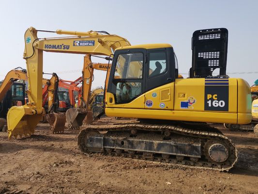 В хорошем состоянии подержанные экскаваторы KOMATSU PC160 с рабочей массой 16000 кг