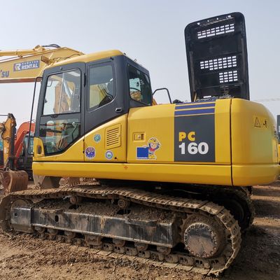 В хорошем состоянии подержанные экскаваторы KOMATSU PC160 с рабочей массой 16000 кг
