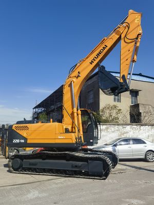 20 тонн рабочего веса Подержанный оригинальный экскаватор Hyundai 220LC-9S для быстрой доставки