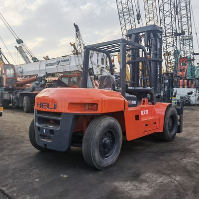 HELI 10 тонн Tcm Forklift Подшипник Максимальный форкованный контейнер Подъемный форкованный CPCD100