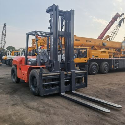 Подержанные вертолетные вилочные погрузчики H2000 100 Вилочная погрузчик 10 тонн от Longhua для производства