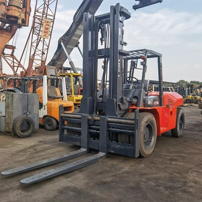 Подержанные вертолетные вилочные погрузчики H2000 100 Вилочная погрузчик 10 тонн от Longhua для производства